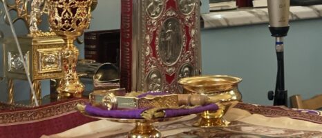 Божественная литургия в неделю 38-ю по Пятидесятнице.